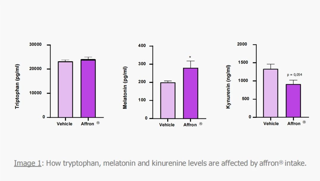 新研究|Affron®藏红花提取物有助于促进人体内天然褪黑素的产生(图2)
